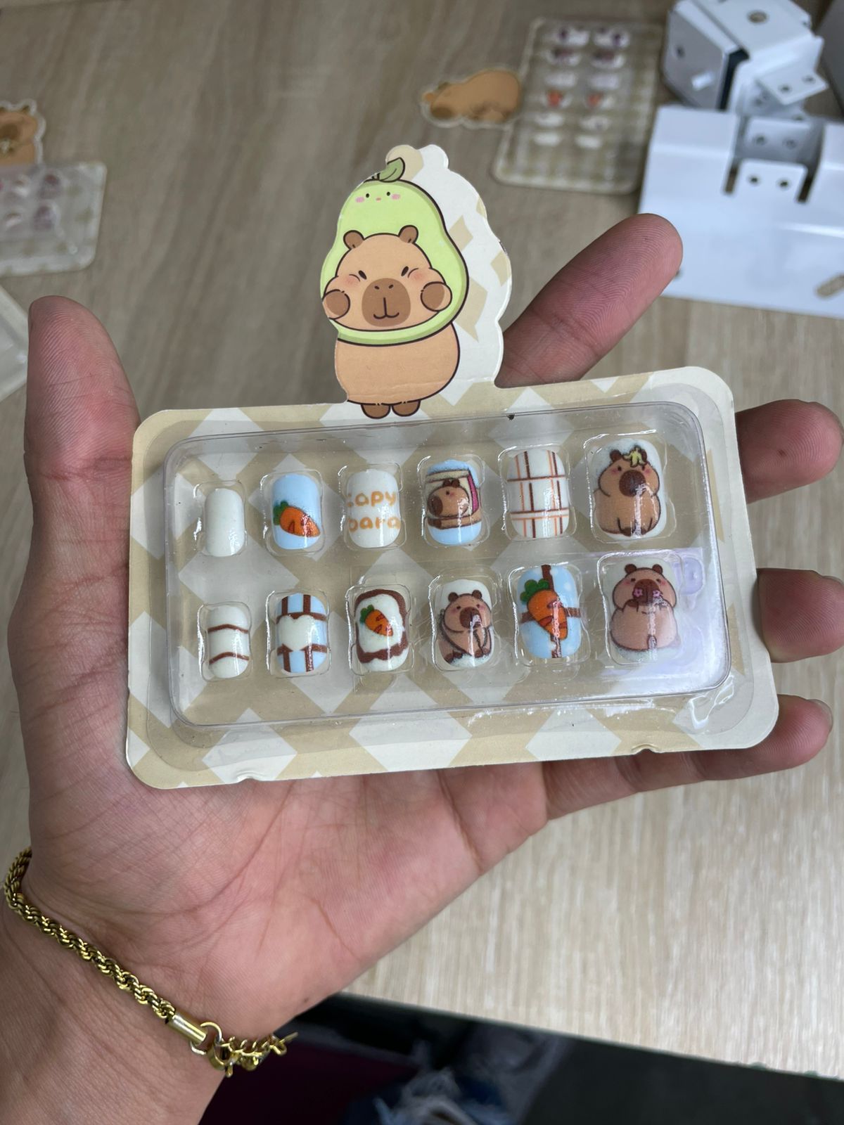 UÑAS POSTIZAS CAPIVARA 2521 variable